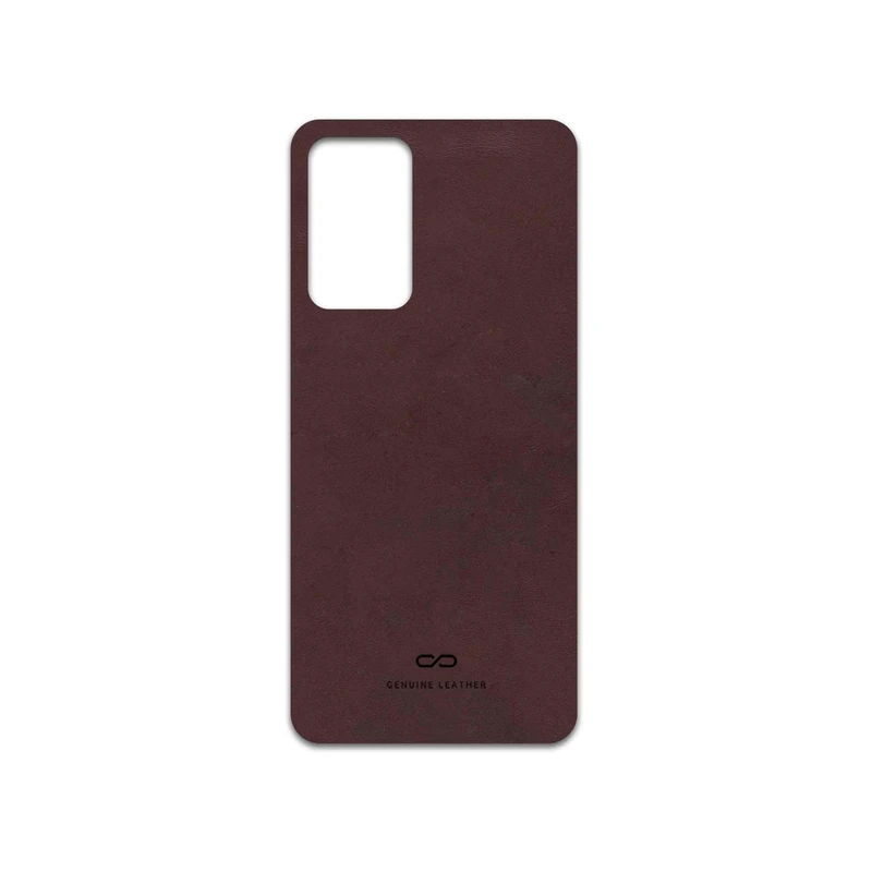برچسب پوششی ماهوت مدل Matte-Dark-Brown-Leather مناسب برای گوشی موبایل شیائومی Redmi Note 11 Pro Plus 5G