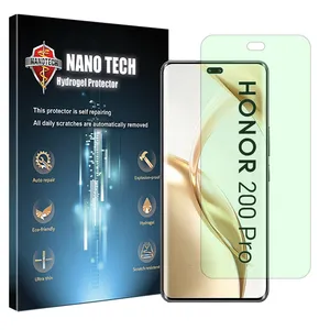 Nano tech Tough model Green light screen protector suitable for Honor 200 Pro mobile phone