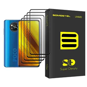 Somastel SD Glass MIX004 Screen Protector For Xiaomi Poco X3 NFC Pack Of 4
