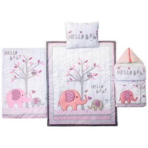 نقد و بررسی سرویس خواب نوزاد نی نی بان طرح مامافیل مجموعه 4 عددی توسط خریداران