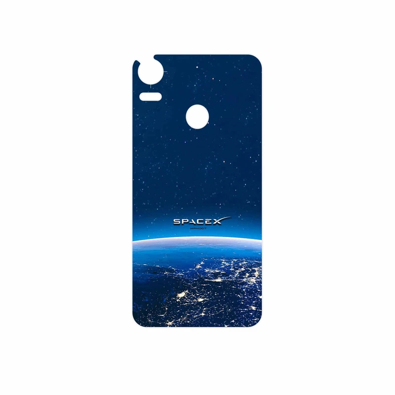 برچسب پوششی ماهوت مدل Space X مناسب برای گوشی موبایل اچ تی سی Desire 10 Pro
