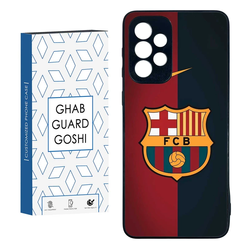 کاور قاب گارد گوشی طرح تیم بارسلونا کد TPU-090 مناسب برای گوشی موبایل سامسونگ  GALAXY A33  