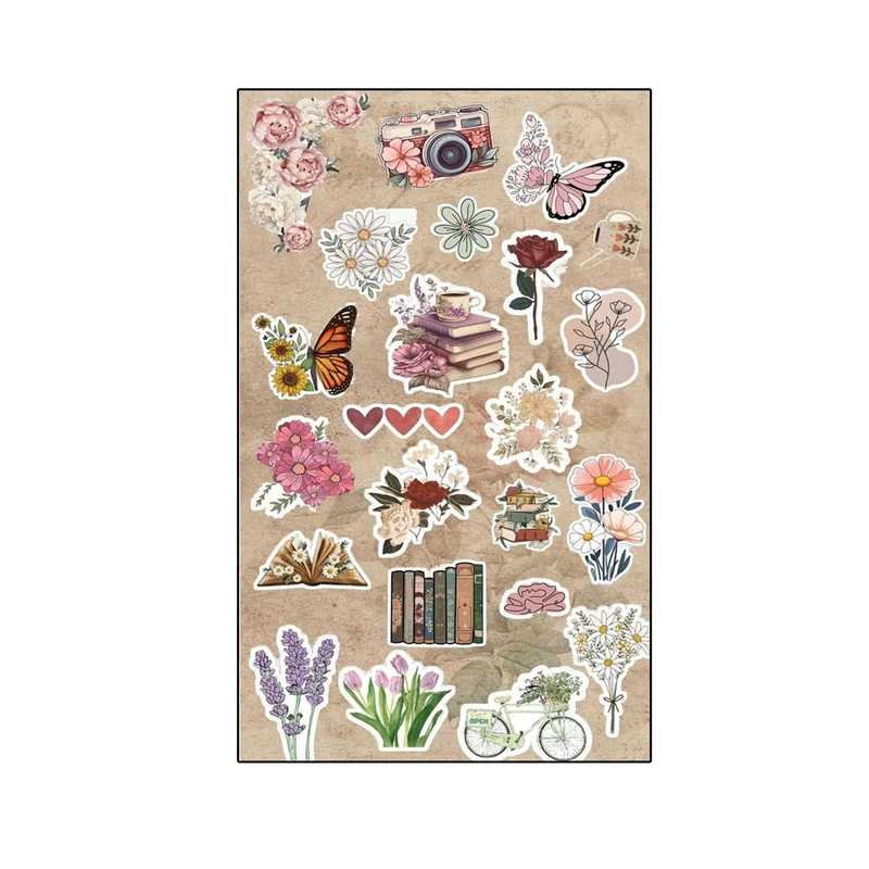 برچسب سهیلا جایروندی مدل Vintage طرح بولت ژورنال و اسکرپ بوک 