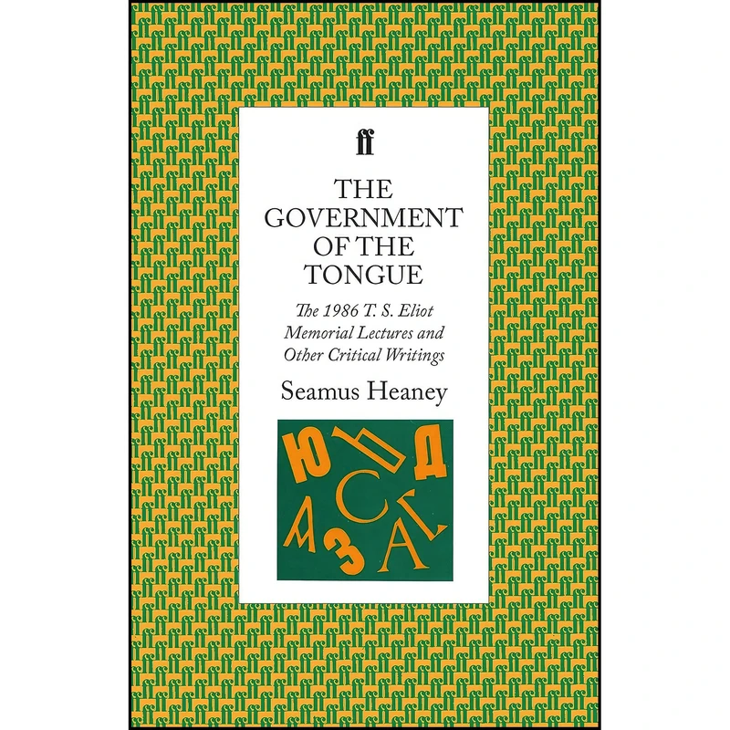 کتاب The Government of the Tongue اثر Seamus Heaney انتشارات Gardners Books
