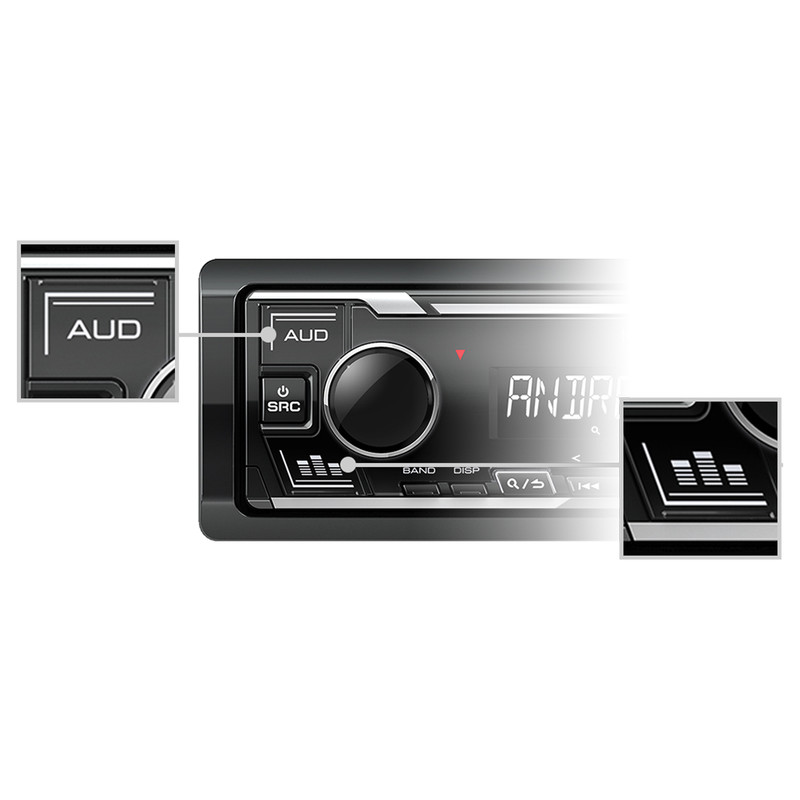 پخش کننده خودرو کنوود مدل KMM_105M