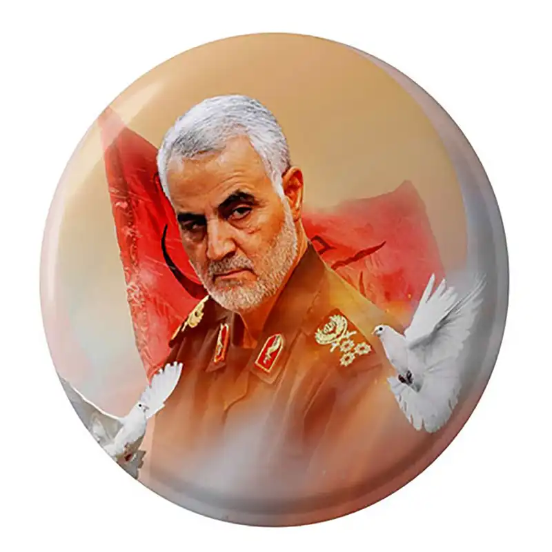 مگنت عرش طرح حاج قاسم سلیمانی کد Asm808