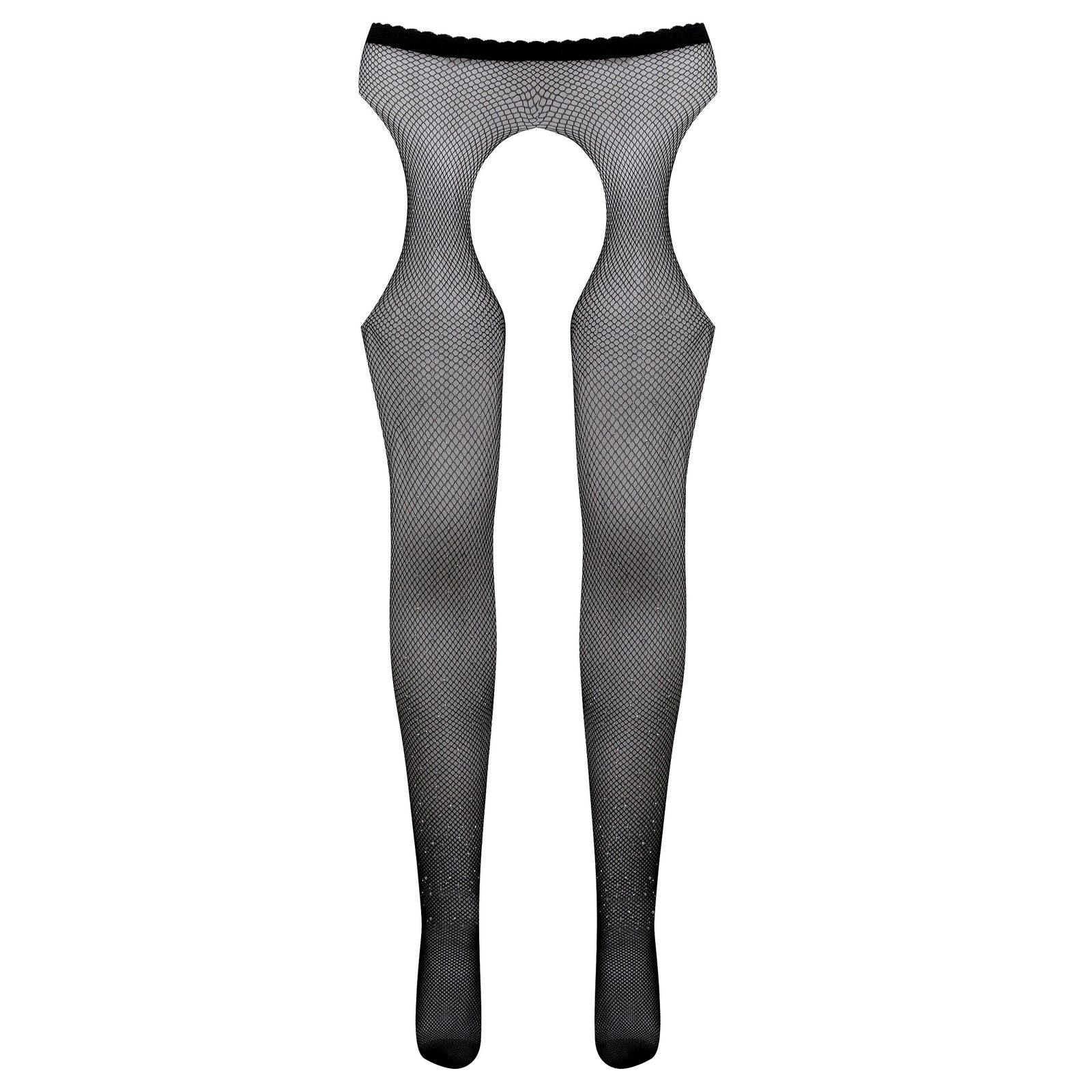 جوراب شلواری زنانه ماییلدا مدل نگین دار فاق باز کد 4770 - - 2