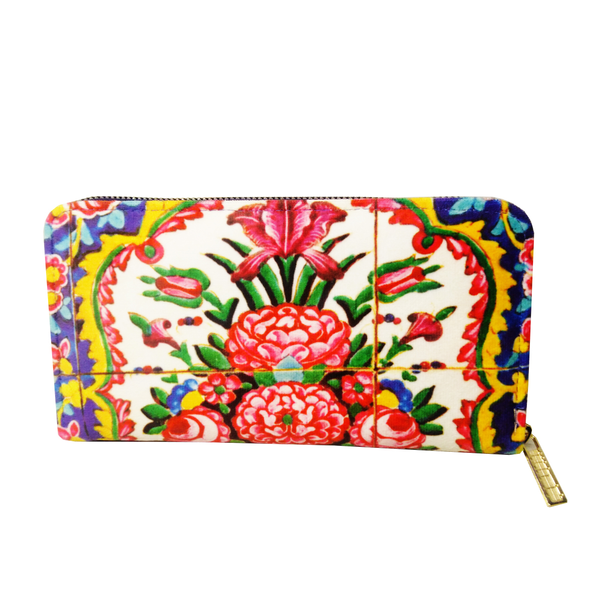 کیف پول زنانه مدل گل