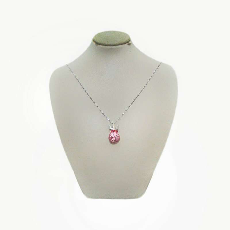 گردنبند نقره زنانه مدل انار
