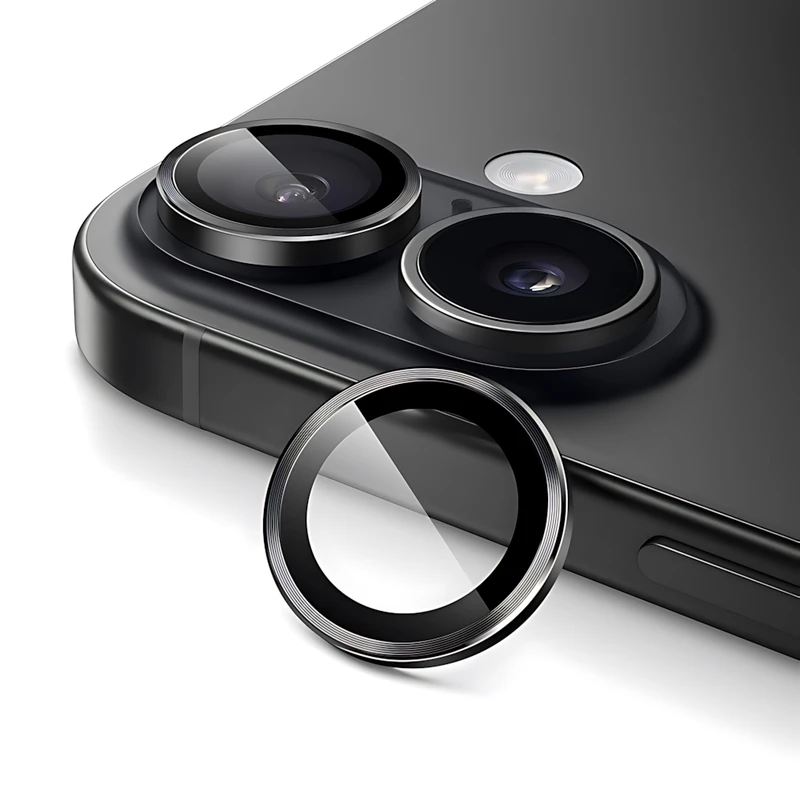 محافظ لنز دوربین شیشه‌ای یونی پرو مدل A95 مناسب برای گوشی موبایل اپل iPhone 17
