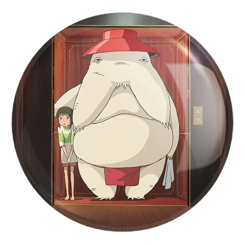 پیکسل خندالو طرح انیمه شهر اشباح Spirited Away کد 30261 مدل بزرگ