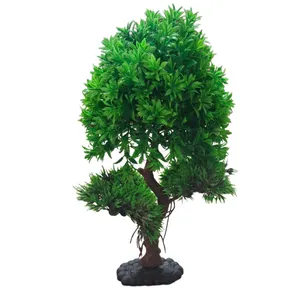 گیاه تزیینی آکواریوم مدل درختچه کد 1040