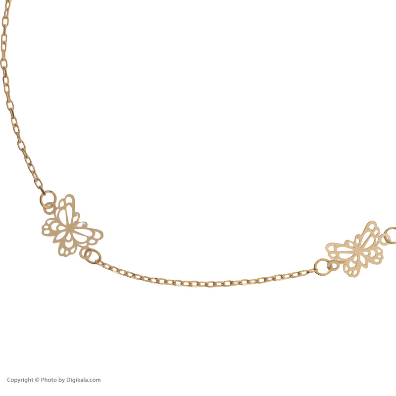 پابند طلا 18 عیار زنانه مدل PA03 پابند طلا 18 عیار زنانه مدل PA03