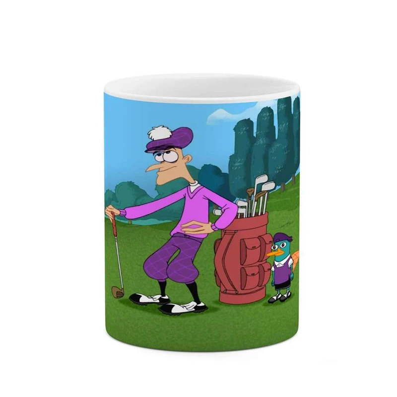 ماگ کاکتی مدل کارتون Phineas And Ferb کد mgh22928