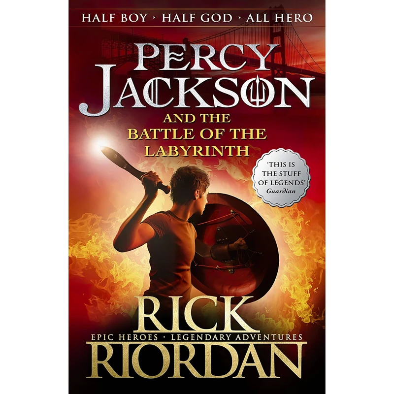 کتاب Percy Jackson And The Battle Of The Labyrinth اثر Rick Riordan انتشارات PENGUIN DK
