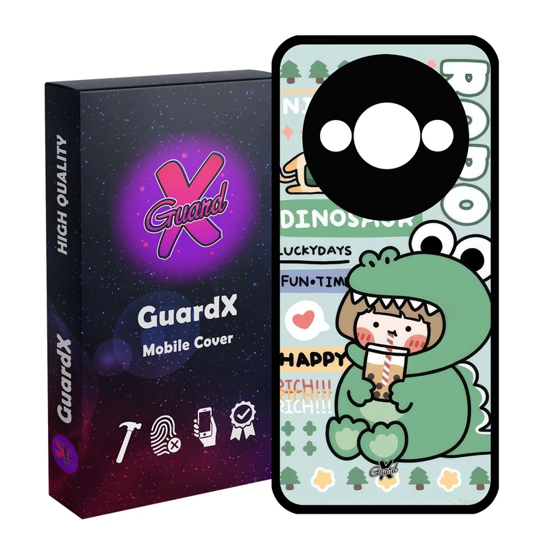 کاور گارد ایکس طرح دختر مدل Glass10659 مناسب برای گوشی موبایل شیائومی Redmi A3 4G/ A3X 4G/ Poco C61