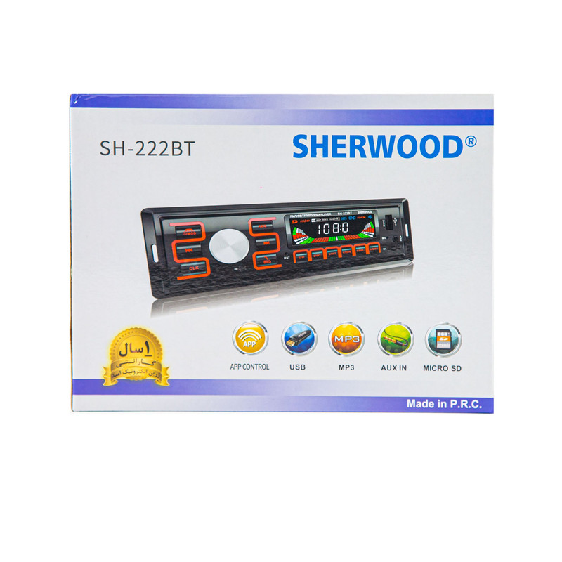 پخش کننده خودرو شروود مدل SH-222BT