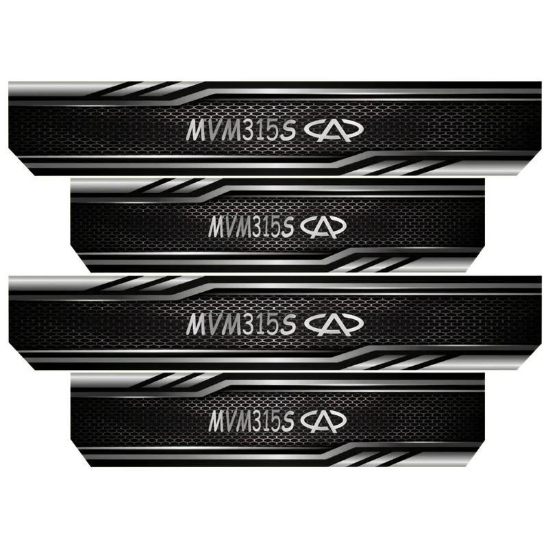 برچسب پارکابی خودرو رایسان کد SP2032 مناسب برای MVM315 بسته 4 عددی