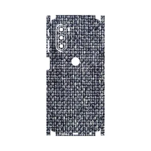 MAHOOT Fabric Texture 6-FullSkin Cover Sticker for Motorola Moto G51 5G