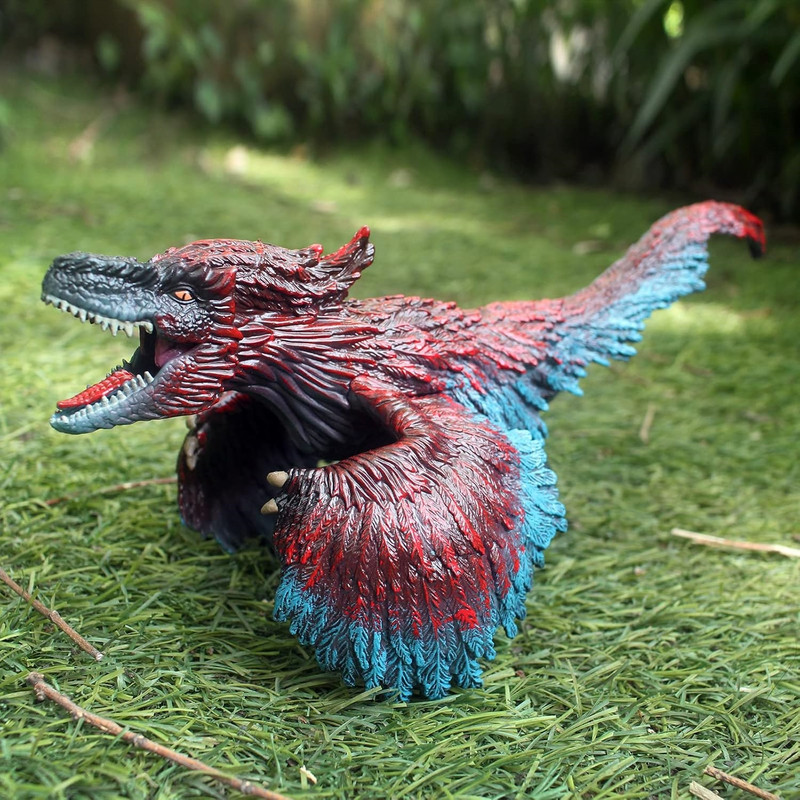 اکشن فیگور مدل دایناسور فک متحرک طرح Pyroraptor کد 1002