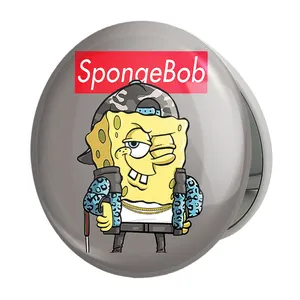 آینه جیبی خندالو طرح باب اسفنجی مدل تاشو کد 24720 