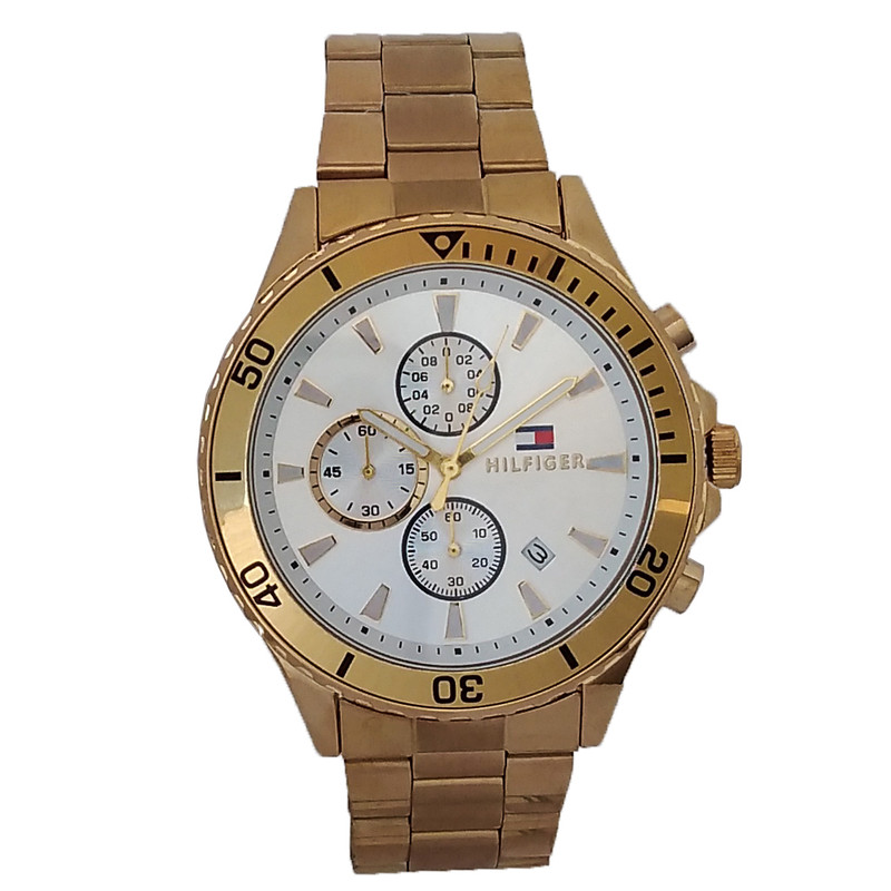 ساعت مچی عقربهای مردانه مدل ضدآب طلایی 3 موتور فعال کرنوگراف رنگ ثابت تاریخ شمار اسپرت و شیک ساعت مچی عقربهای مردانه مدل ضدآب طلایی 3 موتور فعال کرنوگراف رنگ ثابت تاریخ شمار اسپرت و شیک