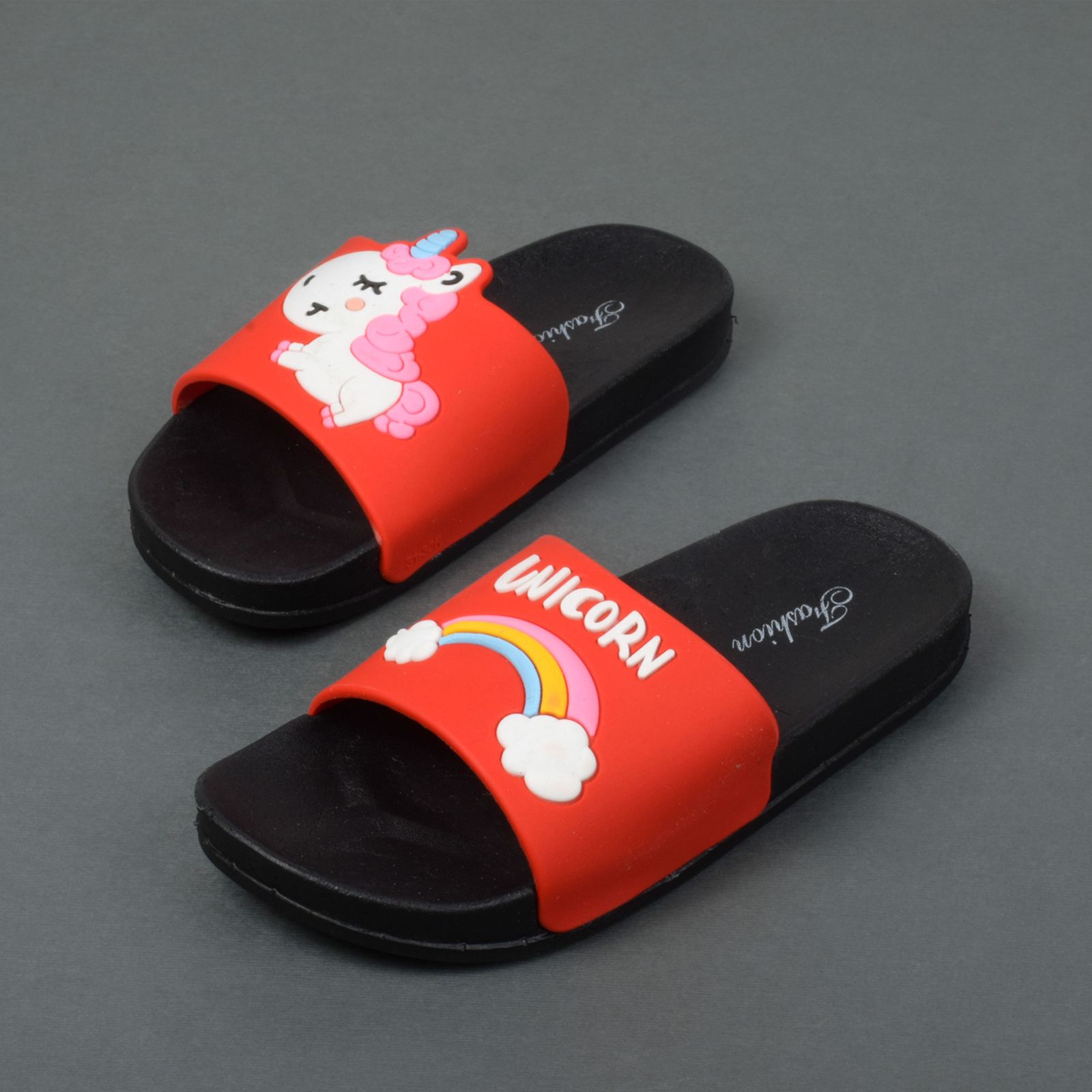 دمپایی دخترانه نیکتا مدل یونیکورن کد BL.3365 - - 10