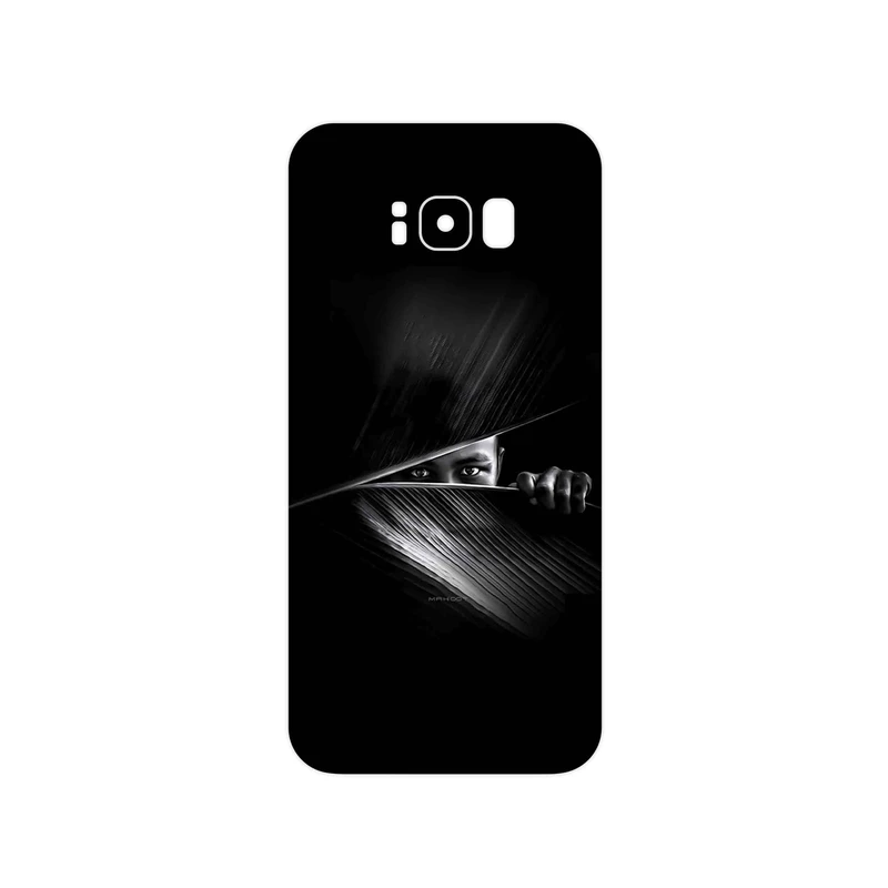 برچسب پوششی ماهوت مدل Black Portrait مناسب برای گوشی موبایل سامسونگ Galaxy S8 Plus