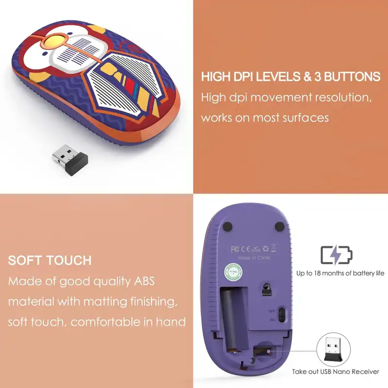 ماوس بی سیم افدی مدل i330h میمون