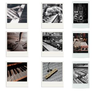نقد و بررسی آویز تزیینی طرح موسیقی پیانو مدل piano music1 مجموعه 9 عددی توسط خریداران