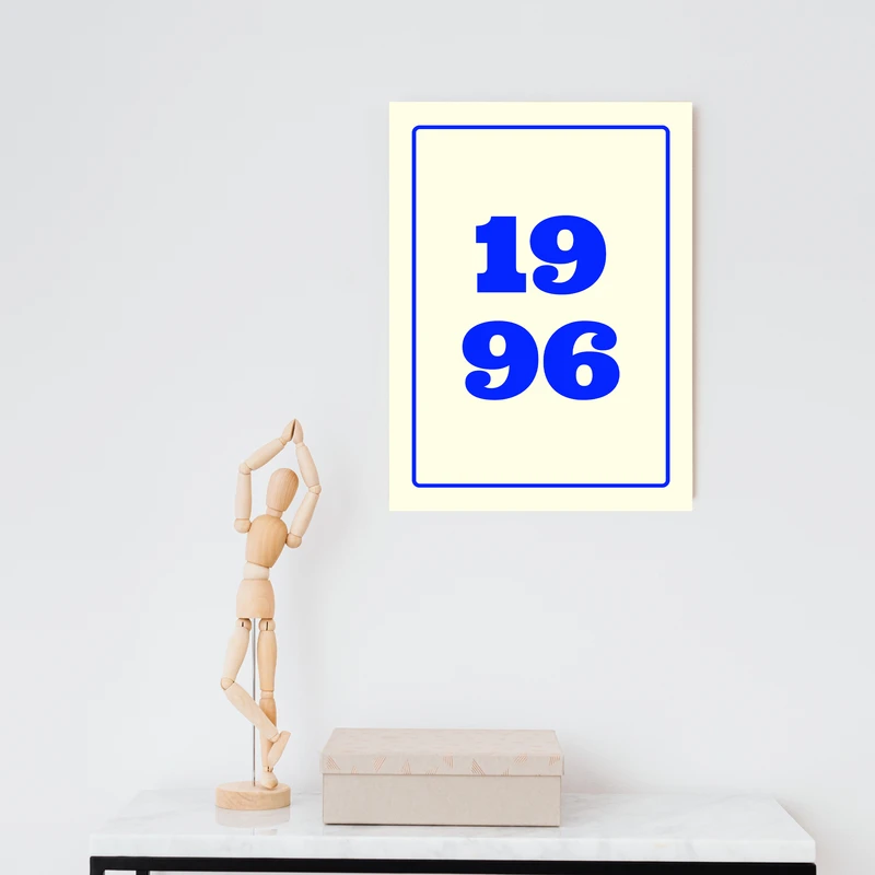 تابلو شاسی مدل سال تولد 1996 میلادی کد 1021