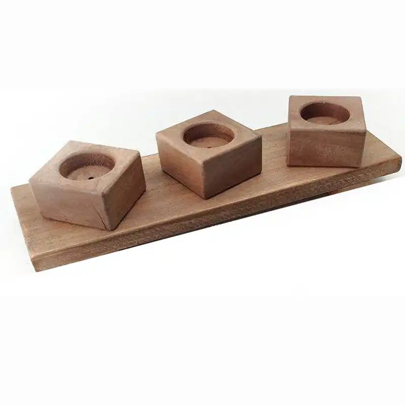 جاشمعی چوبی مدل ودیان