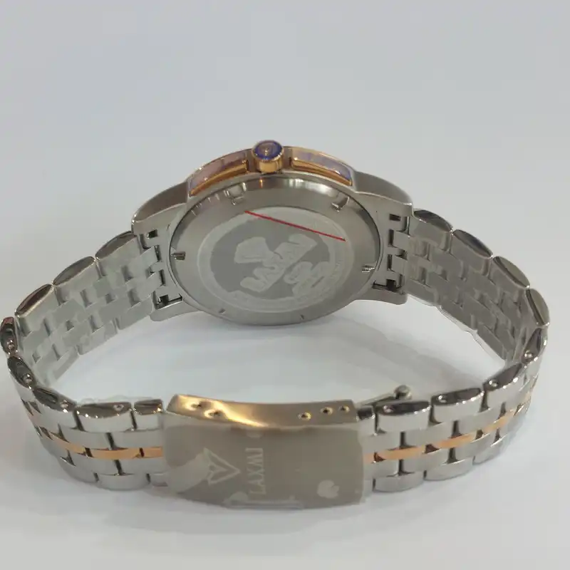 ست ساعت مچی عقربه ای زنانه و مردانه لاکسمی مدل 8552-1g  8552-1l