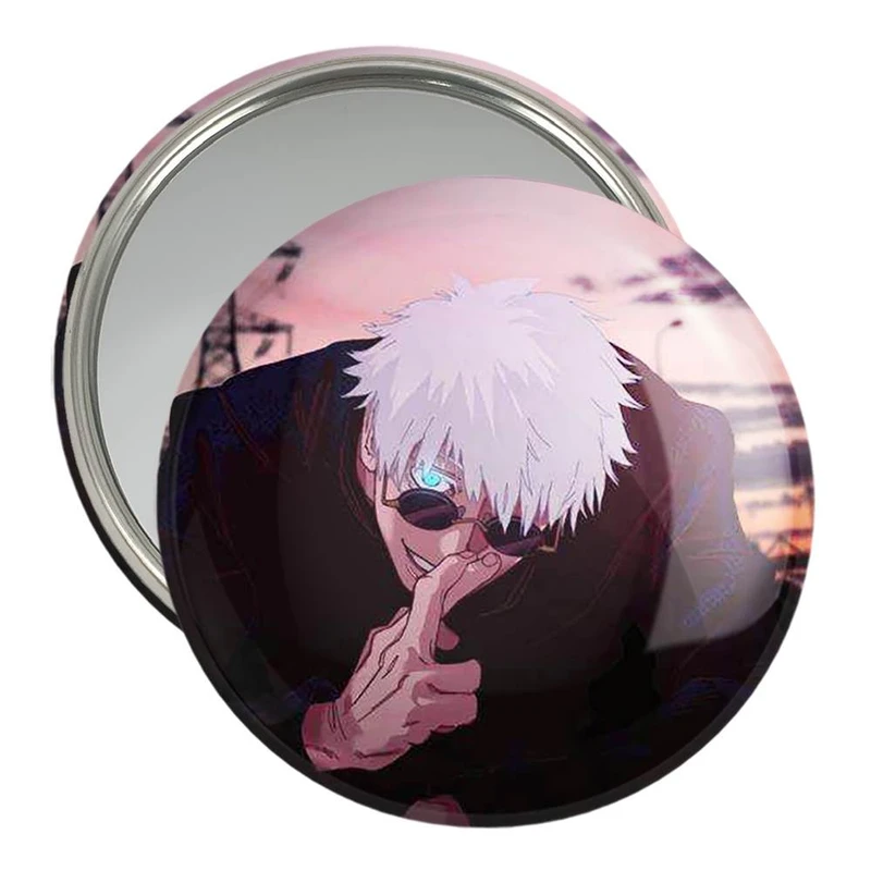 آینه جیبی خندالو مدل گوجو ساتورو انیمه جوجوتسو کایزن  کد 11094