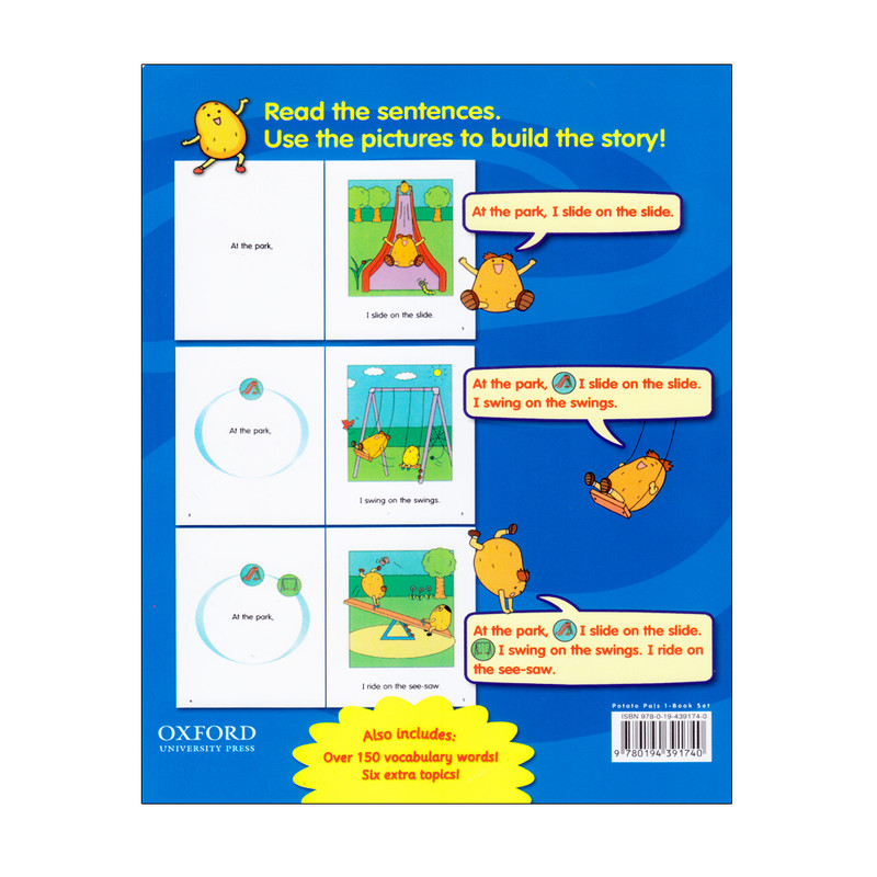 کتاب داستان Potato Pals 1 اثر Patrick Jackson And Rie Kimura انتشارات الوندپویان 5 جلدی کتاب داستان Potato Pals 1 اثر Patrick Jackson And Rie Kimura انتشارات الوندپویان 5 جلدی