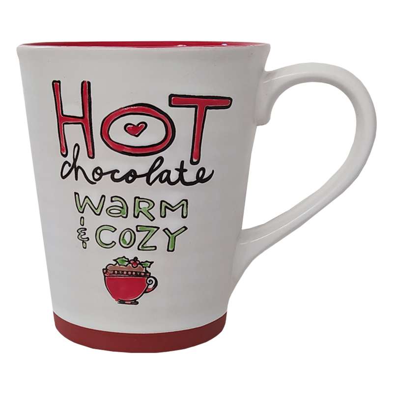 ماگ سرامیکی طرح نوشته مدل Hot Chocolate