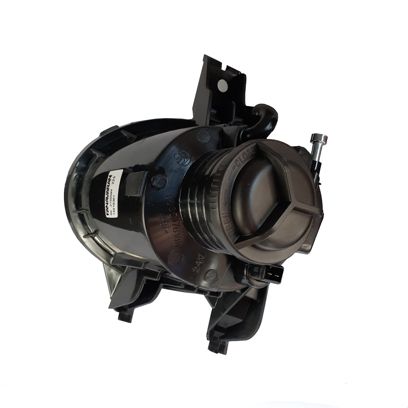 چراغ مه شکن جلو چپ خودرو شرکت فن آوران پرتو الوند کد 9635076180 مناسب برای پژو 206