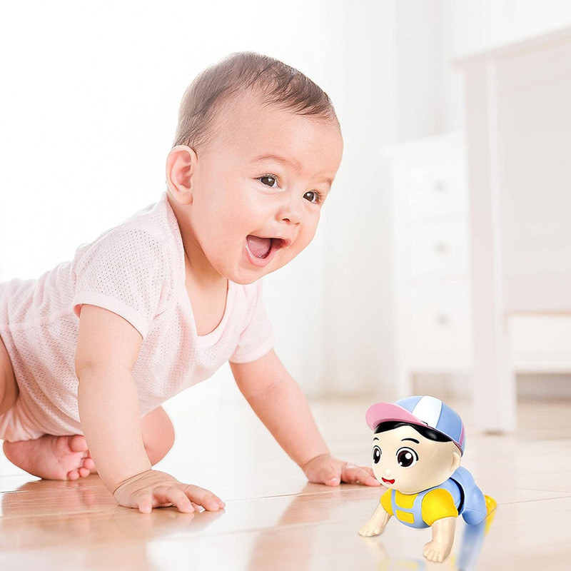 اسباب بازی مدل متحرک طرح کودک چهار دست و پا کد 258