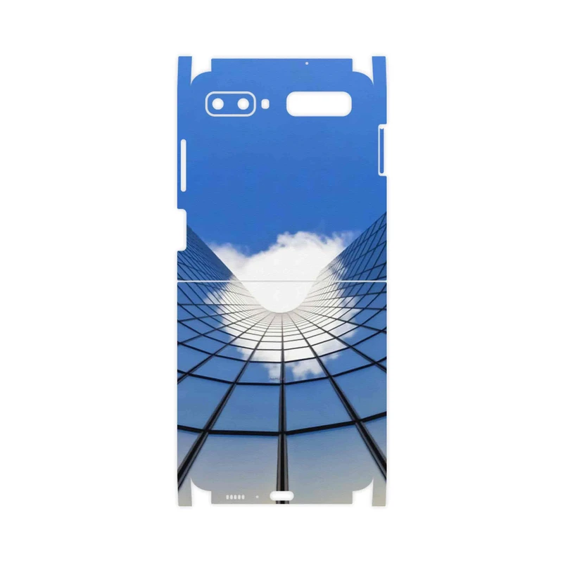 برچسب پوششی ماهوت مدل Glass skyscraper-FullSkin مناسب برای گوشی موبایل سامسونگ Galaxy Z Flip