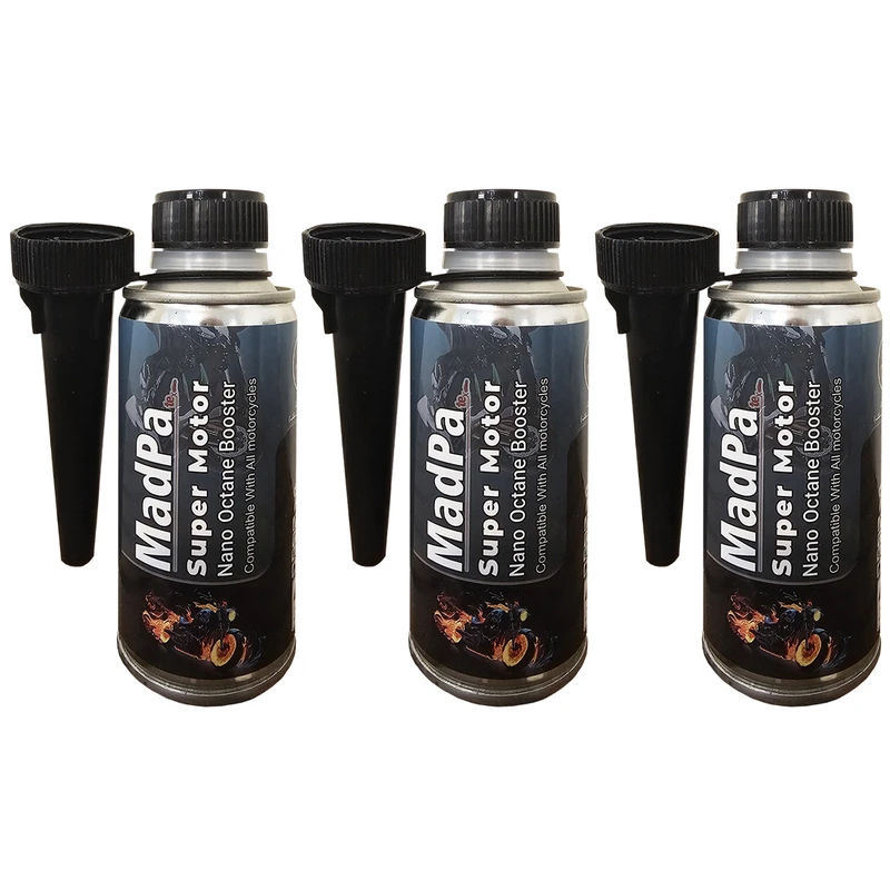 مکمل سوخت گروه مدپا مدل سوپر موتور حجم 150 میلی لیتر بسته 3 عددی