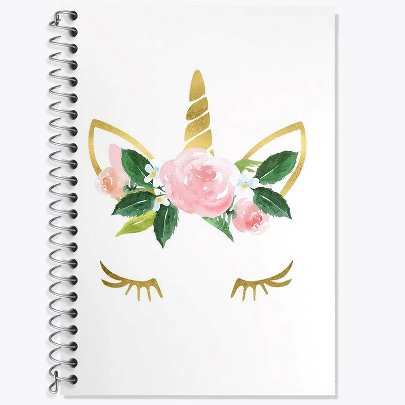 دفتر لغت 50 برگ خندالو مدل اسب تک شاخ کد 24899