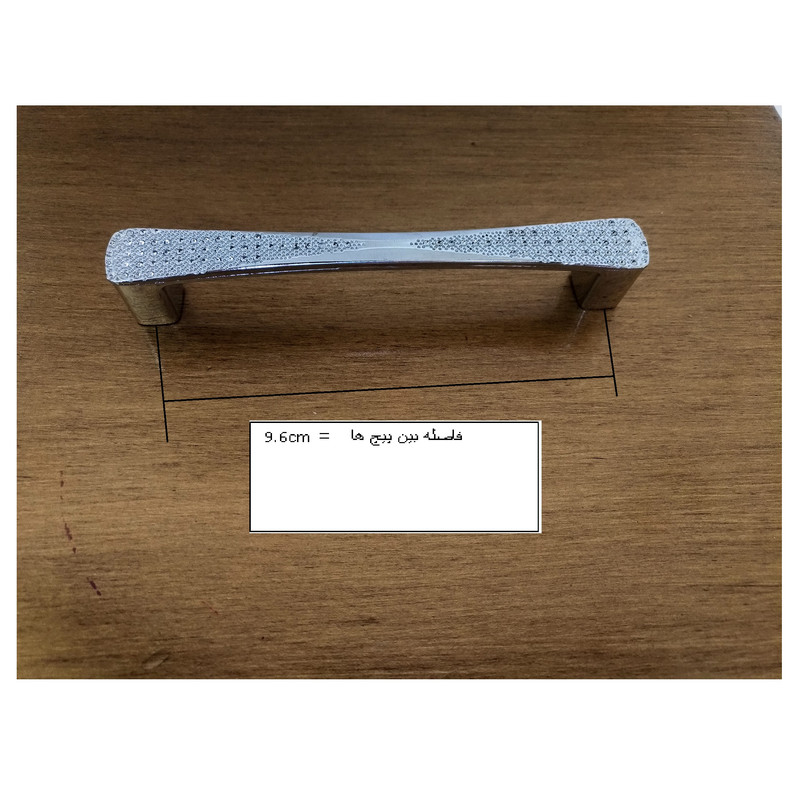 دستگیره کابینت مدل DIA96 بسته 2 عددی دستگیره کابینت مدل DIA96 بسته 2 عددی