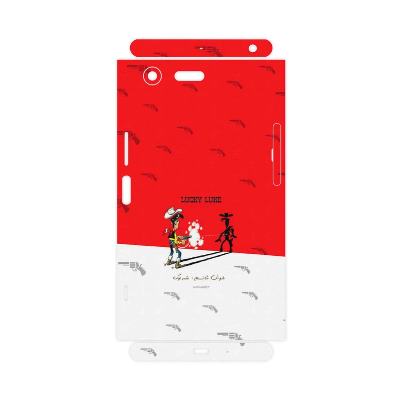برچسب پوششی ماهوت مدل Lucky Luke-FullSkin مناسب برای گوشی موبایل سونی Xperia XZ Premium