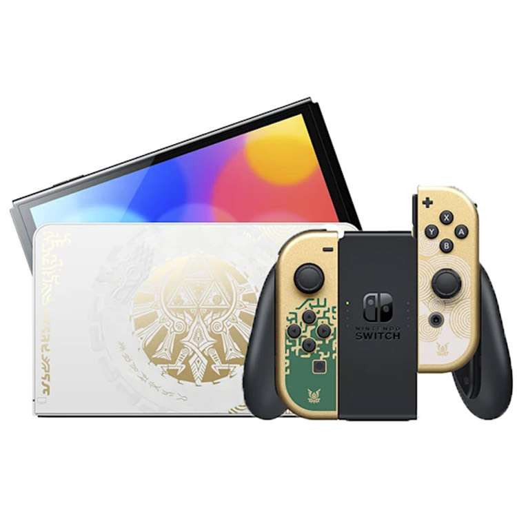 کنسول بازی هیبریدی نینتندو مدل Switch - OLED The Legend of Zelda: Tears of the Kingdom Edition ظرفیت 64 گیگابایت