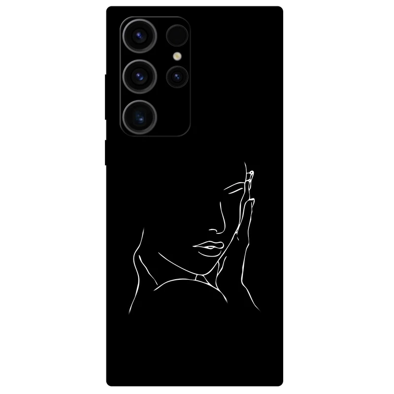 کاور مگافون طرح دخترانه مدل 8153 مناسب برای گوشی موبایل سامسونگ Galaxy S23 Ultra