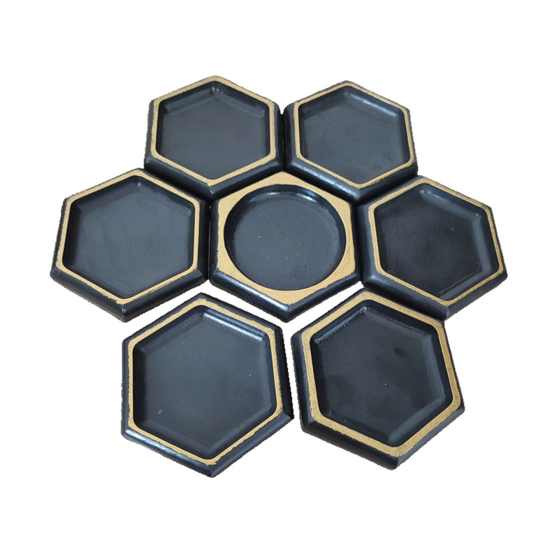 مجموعه ظروف هفت سین هفت پارچه  مدل کندو