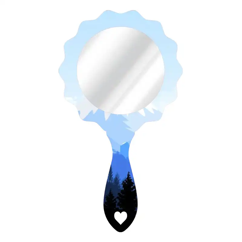 آینه آرایشی مدل کوه کد 121