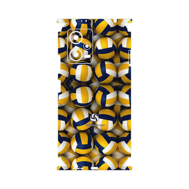 برچسب پوششی ماهوت مدل Volleyball-FullSkin مناسب برای گوشی موبایل شیائومی Redmi Note 12 5G