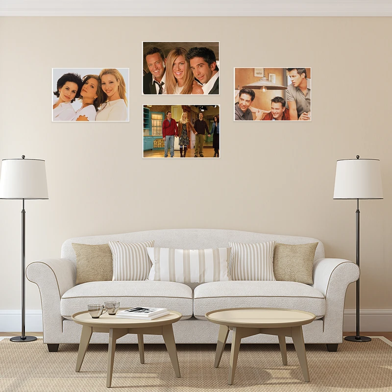 پوستر طرح فرندز کد A-2143-Friends مجموعه 4 عددی