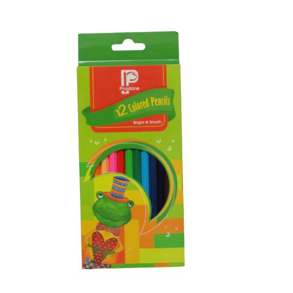 مداد رنگی 12 رنگ پرودان مدل 6605